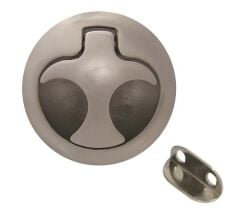 Paslanmaz Çelik Gömme kulp 61mm Kilitsiz