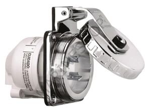 HUBBELL AISI316 PASLANMAZ ÇELİK PRİZ 32 AMP