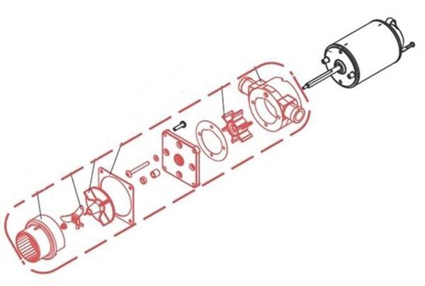 TMC Tuvalet Moturu Gövde Parça Seti