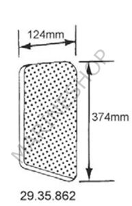 Yangın söndürücü yuvası 2 kg için plastik kapaklı