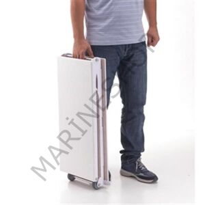 TREM PASARELLA. BEYAZ BOYALI ALUMİNYUM. 220CM, 12 KG