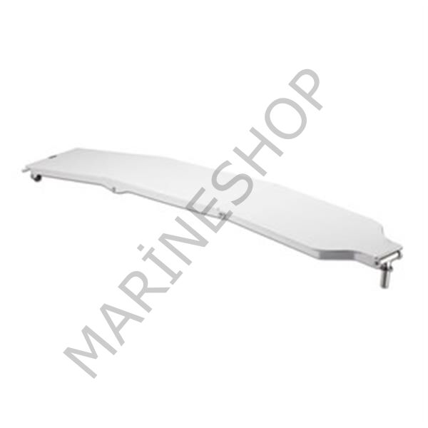 TREM PASARELLA. BEYAZ BOYALI ALUMİNYUM. 220CM, 12 KG