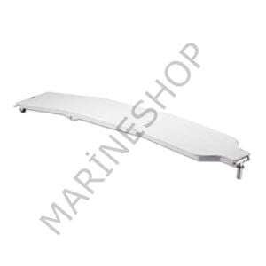 TREM PASARELLA. BEYAZ BOYALI ALUMİNYUM. 220CM, 12 KG