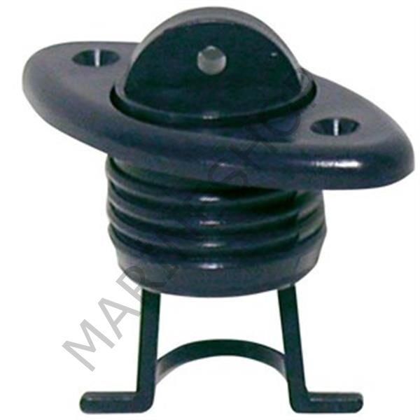 Nuova Rade Plastik Oval Miçoz, Beyaz. 60x30mm