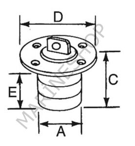 Miçoz Plastik Yuvarlak Ø43mm