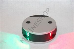 Aqua Signal Yeni 34 Serisi LED İskele Sancak Seyir Feneri 12/24V Alüminyum