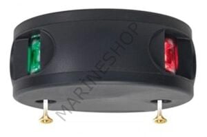 Aqua Signal Yeni 34 Serisi LED İskele Sancak Seyir Feneri 12/24V Siyah