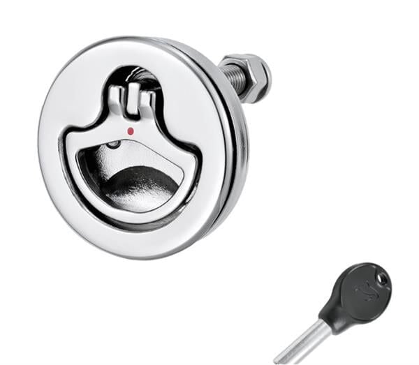 Gömme Kulp, Pasl.Çelik - Kilitli Ø64mm