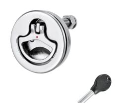 Gömme Kulp, Pasl.Çelik - Kilitli Ø64mm