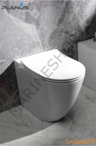 Wave 24V Beyaz Taş Tuvalet