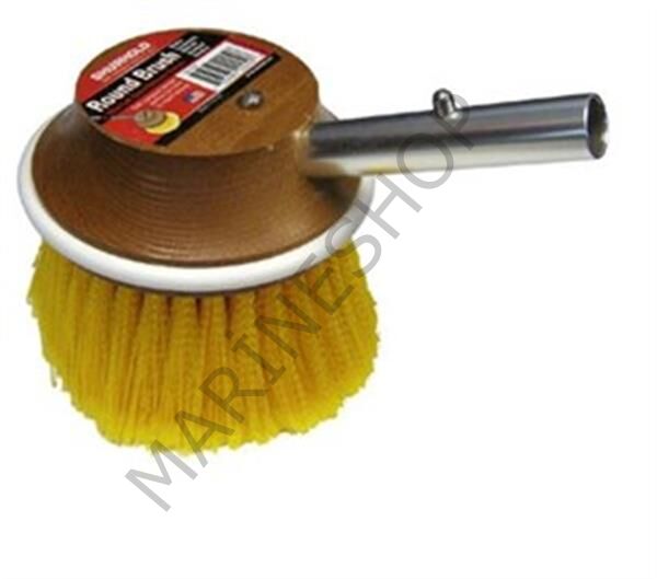 Shurhold Yuvarlak Fırça Yumuşak Sarı 5''