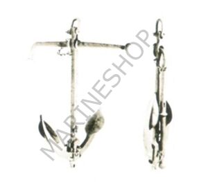 Admiralti tip çıpa, galvaniz 7KG