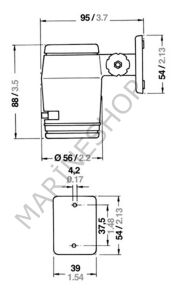 Aqua Signal Toronto Sabit Okuma/Harita Lambası :24V-5W