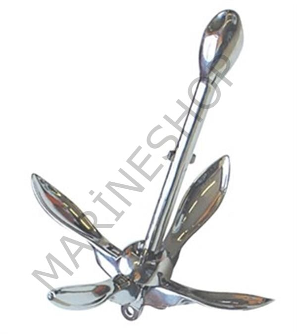 Şemsiye çıpa, paslanmaz çelik 1,5KG