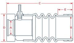 PSS Şaft keçesi - 40mmx2.3/4''