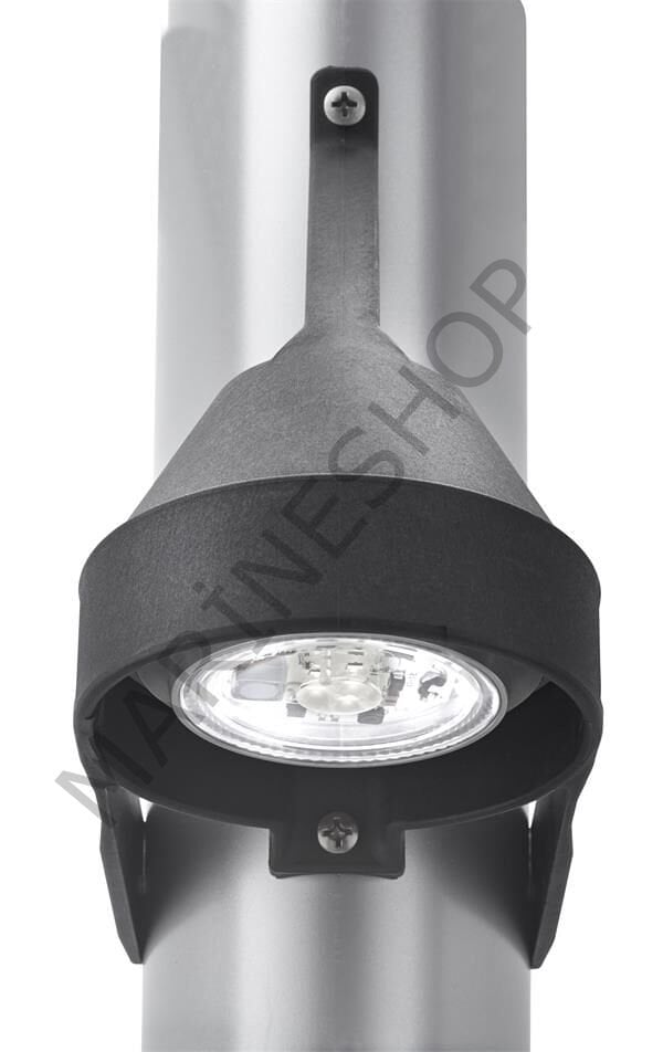 Aqua Signal KIEL LED Güverte Aydınlama Lambası 10V-30V Siyah Gövde