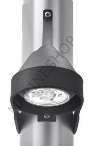 Aqua Signal KIEL LED Güverte Aydınlama Lambası 10V-30V Siyah Gövde