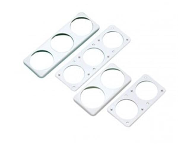 Priz montaj braketleri GRİ 3 LÜ 59,5X178,5MM