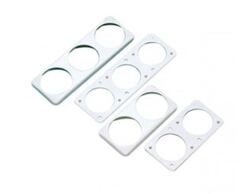 Priz montaj braketleri GRİ 3 LÜ 59,5X178,5MM