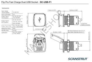 Flip Pro SC-USB-F1 USB+Type-C