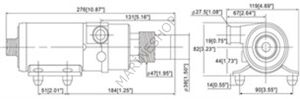 Seamaxx Maceratör Pompası 24V 450 Gal/Saat