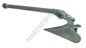 Pulluk tipi çıpa, galvaniz 22KG