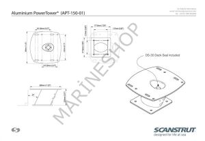 APT-150-01 ALÜMİNYUM POWERTOWER (150MM)