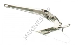 Pulluk tip çıpa, paslanmaz çelik 9KG