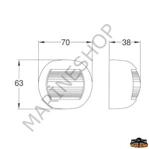 Trem Orsa Minore Sancak Seyir Feneri Beyaz