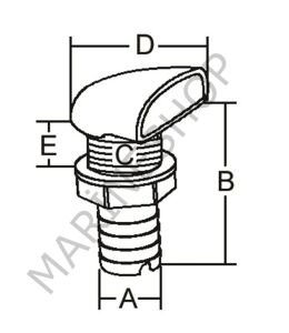 Firar 1-1/8'' x 96 mm