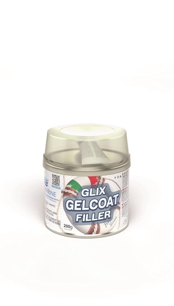 Blue Marine Glix Gelcoat Filler, 200 Gr