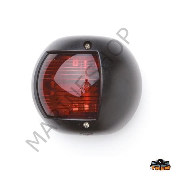 Trem İskele Seyir Feneri 12V Siyah