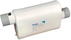 Yatay susturucu, üstten giriş yandan çıkış modeli