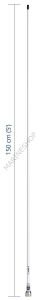 Scout Quick 2 Vhf Anteni Fiberglass 1.5 Metre