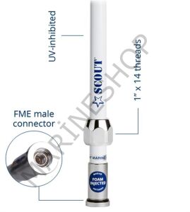 Scout Quick 2 Vhf Anteni Fiberglass 1.5 Metre