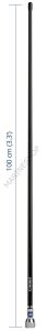 Scout Quick 1 Vhf Anteni Fiberglass 1 Metre Siyah
