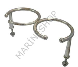 Marine Town Paslanmaz Çelik Çiftli Saplamalı Bardak tutucu