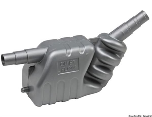 Osculati egzoz muffler