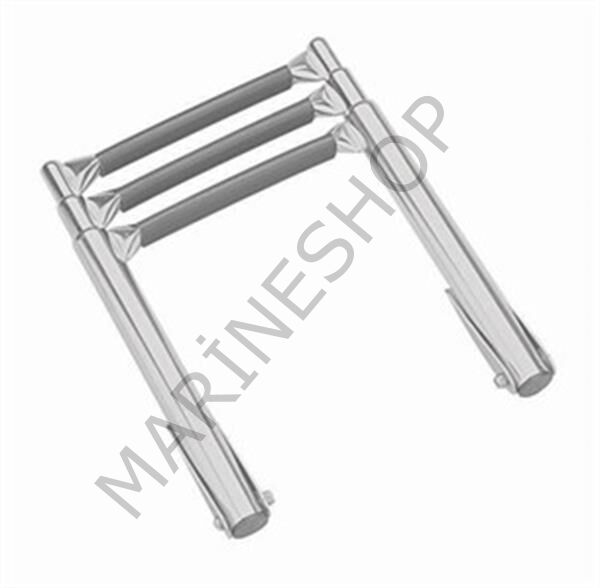 Teleskopik 3 Basamaklı Merdiven 1422 mm