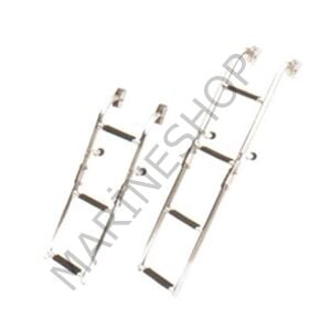 Paslanmaz Çelik 3 Basamaklı Merdiven