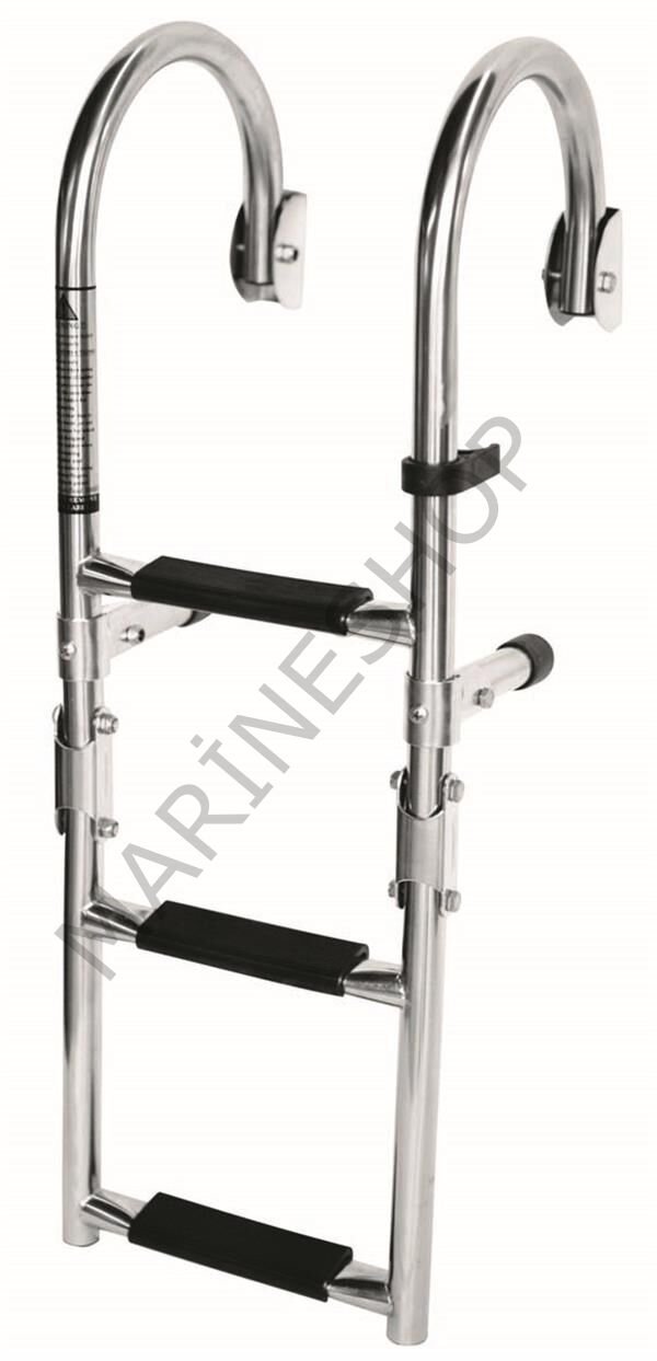 Katlanır 3 Basamaklı Merdiven 250x670 mm