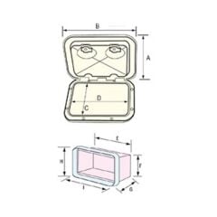 Nuova Rade LPG Tüp Dolabı, Beyaz.