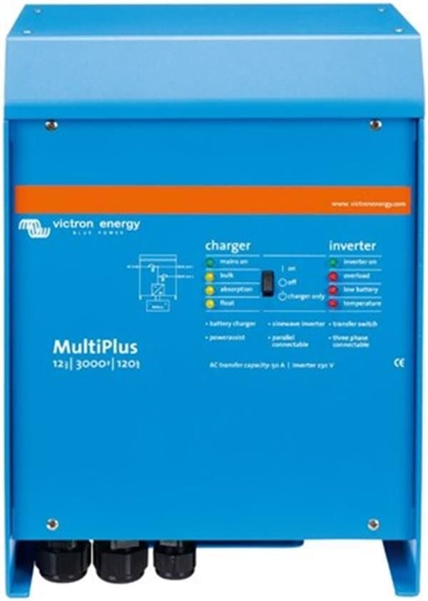 MultiPlus 12V/3000VA/120A-16A İnverter/Charger