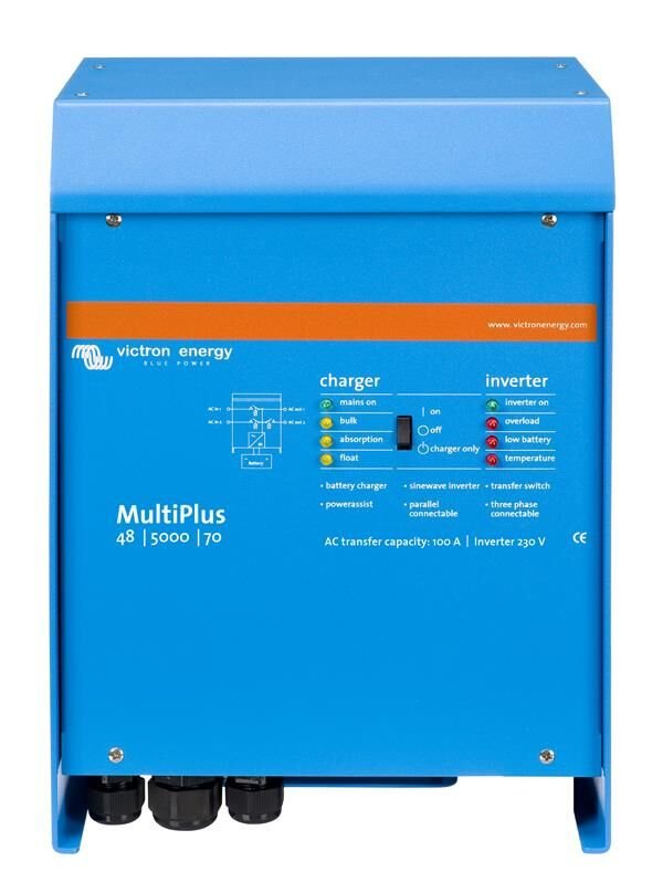 MultiPlus 48V/5000VA/70A-100A İnverter/Charger