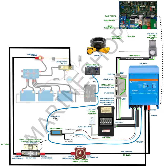 Victron Energy Multiplus İnverter Charger 24/3000/70-16