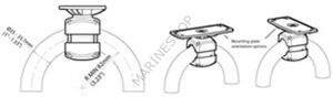 Scanstrut RL-505-RM Rokk Montaj Braketi