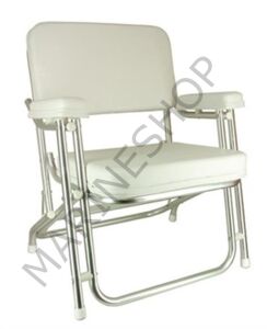 Springfield Classic aluminyum ayaklı katlanır güverte sandalyesi