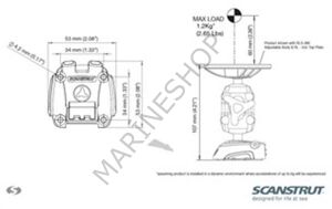 ROKK MINI RLS-401 YÜZEYE MONTAJ BRAKETİ