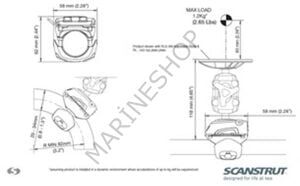 ROKK MINI RLS-402 RAYA MONTAJ BRAKETİ