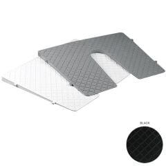 Ayna Plakası, Eğik, 450X360mm Gri